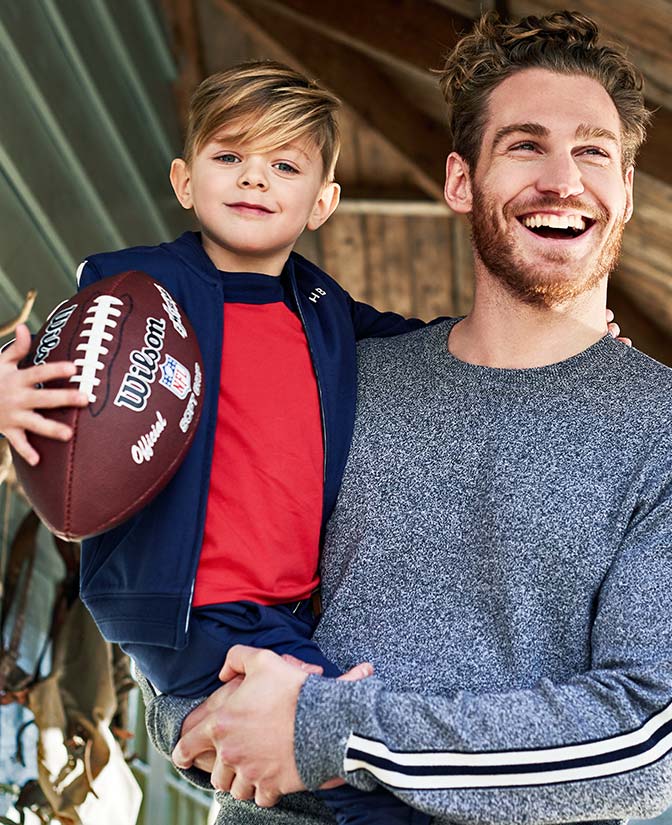 Pull de qualité avec détails color block sportifs pour hommes, tout à fait Hampton Bays !

