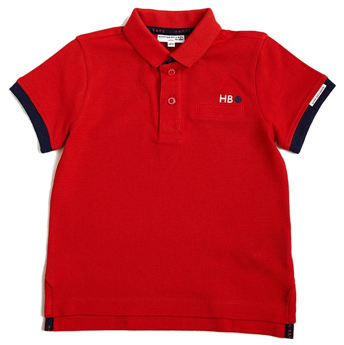  Rood T-shirt van Hampton Bays voor jongens
