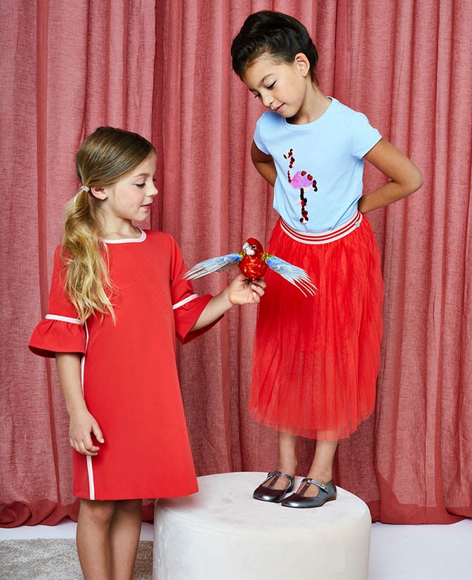 Communion et fête Laïque collection pour filles