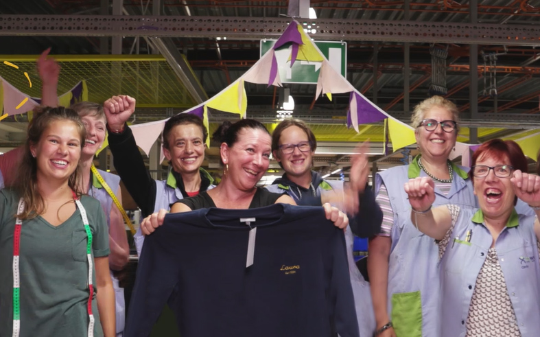 Een unieke sweater... gemaakt in België