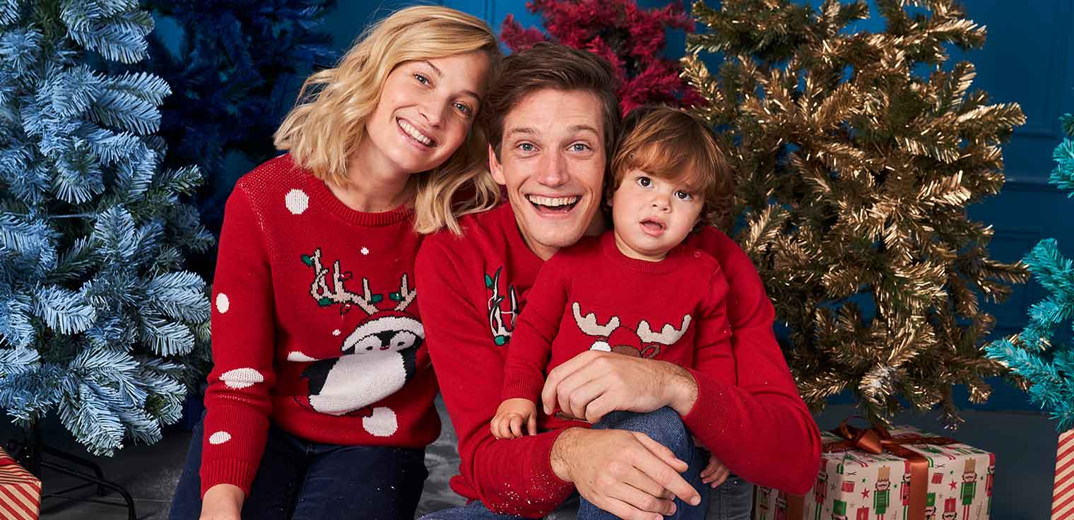 goochelaar Vliegveld Bemiddelaar Familie - Kerstoutfits