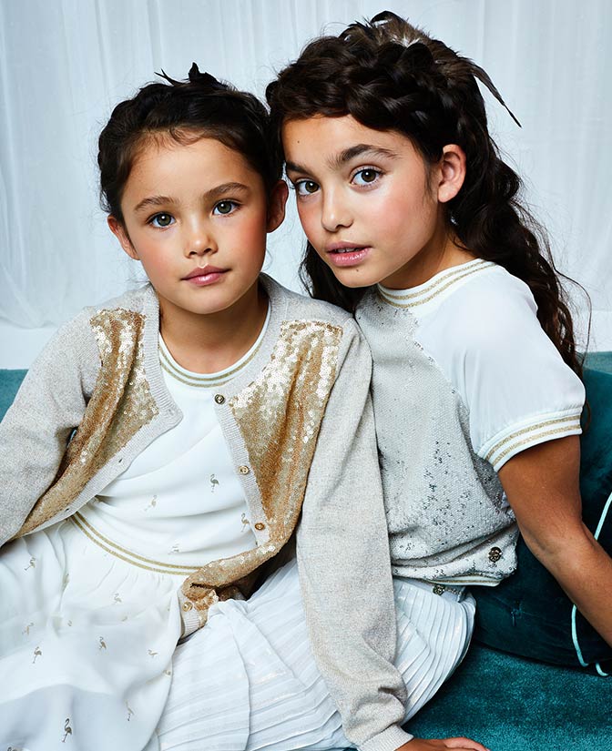 Communion et fête Laïque collection pour filles