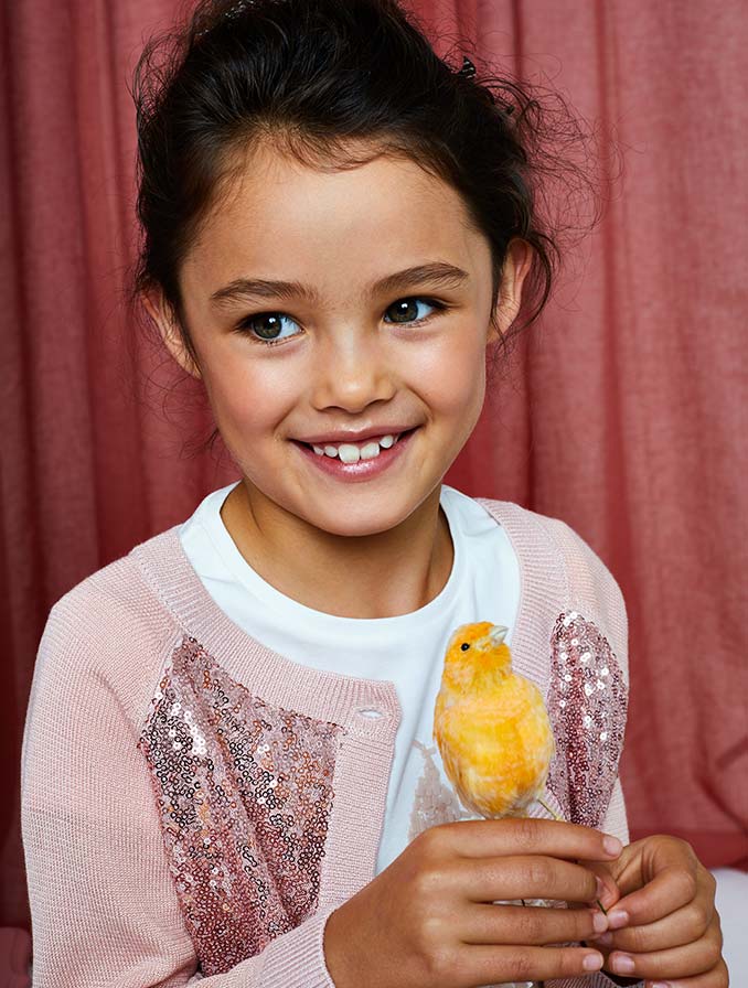 Communion et fête Laïque collection pour filles