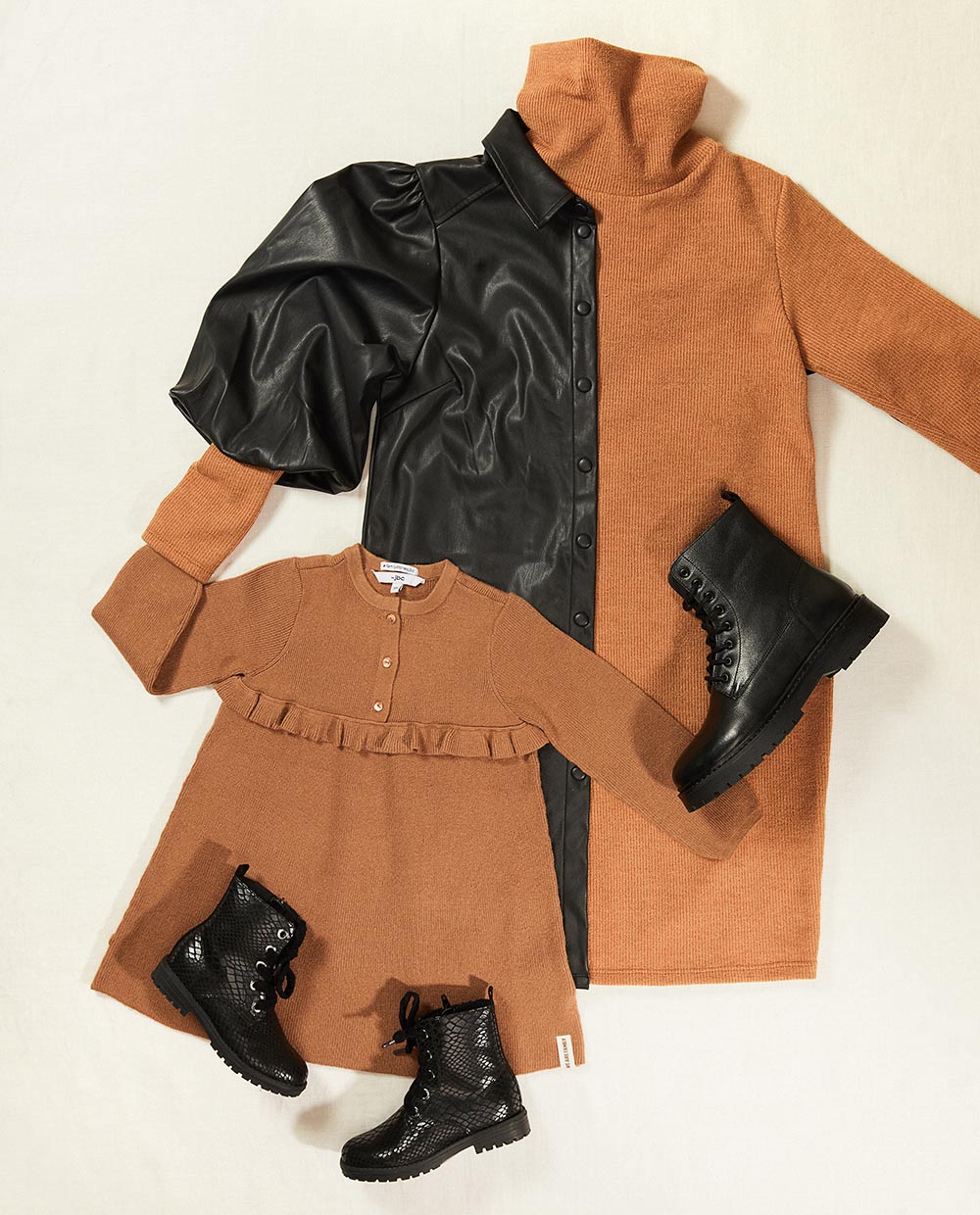 Matching moeder dochter outfit