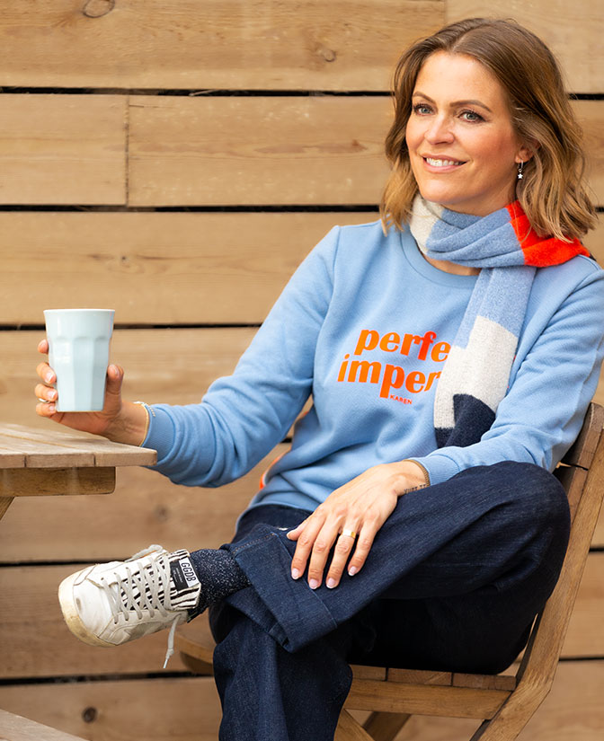 'Perfectly imperfect' - Karen Damen gaat voor authenticiteit, jij toch ook?