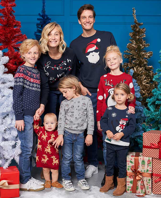 goochelaar Vliegveld Bemiddelaar Familie - Kerstoutfits